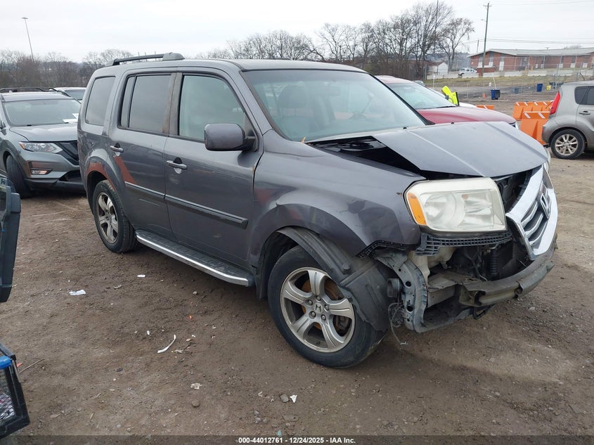 5FNYF4H58FB050521 2015 Honda Pilot Ex-L auction photo 1