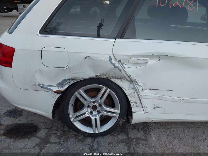 2006 Audi A4 2.0T Avant VIN: WAUKF78E16A188110 Lot: 44012781