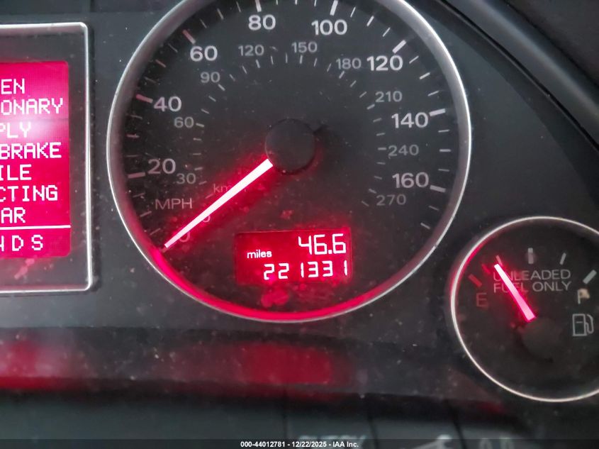 2006 Audi A4 2.0T Avant VIN: WAUKF78E16A188110 Lot: 44012781