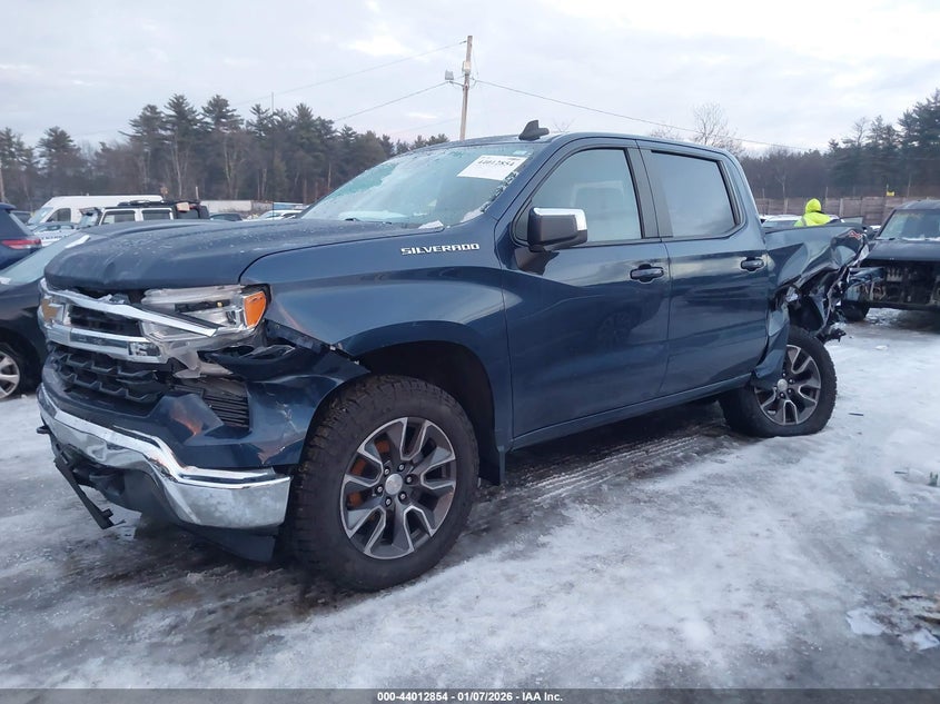 2022 Chevrolet Silverado 1500 4Wd Short Bed Lt With 2Fl