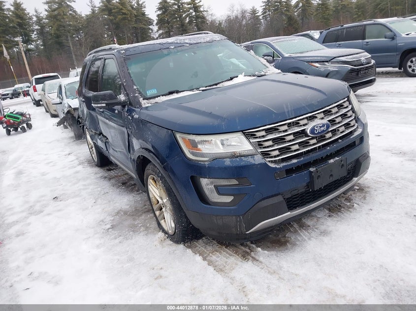 1FM5K8D85GGC79697 2016 Ford Explorer Xlt auction photo 1