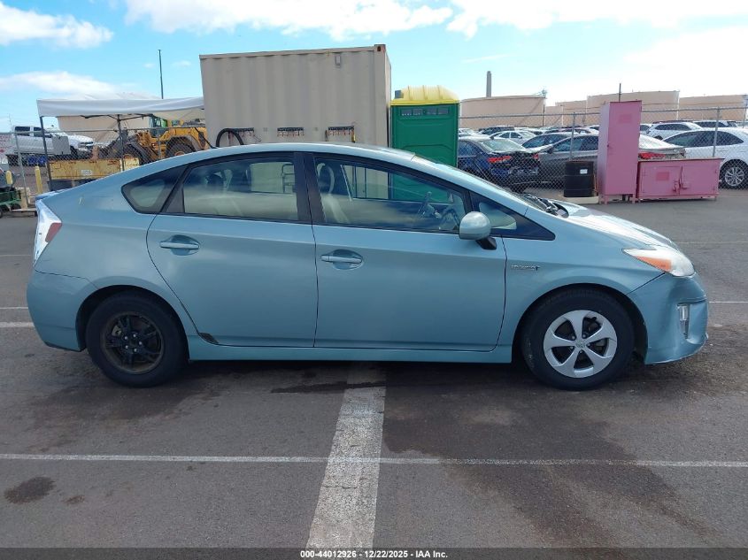 2012 Toyota Prius Five/Four/One/Three/Two VIN: JTDKN3DU4C1575869 Lot: 44012926