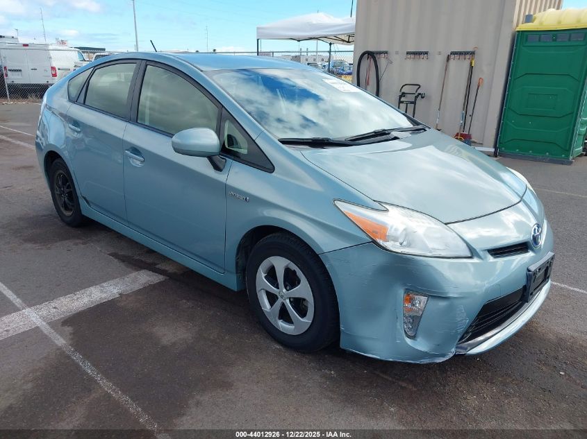 2012 Toyota Prius Five/Four/One/Three/Two VIN: JTDKN3DU4C1575869 Lot: 44012926