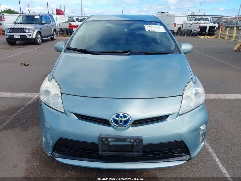 2012 Toyota Prius Five/Four/One/Three/Two VIN: JTDKN3DU4C1575869 Lot: 44012926