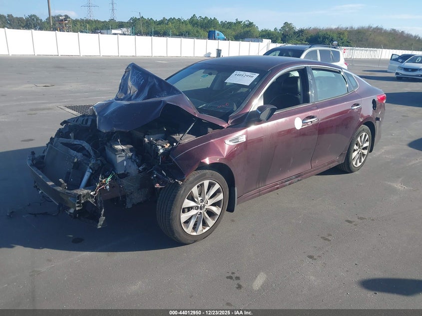 Vin: 5xxgu4l31jg185563, lot: 44508705, kia optima ex 20182