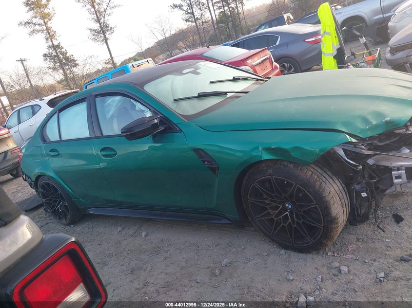 2024 BMW M3 Competition xDrive VIN: WBS43AY01RFS41684 Lot: 44012995