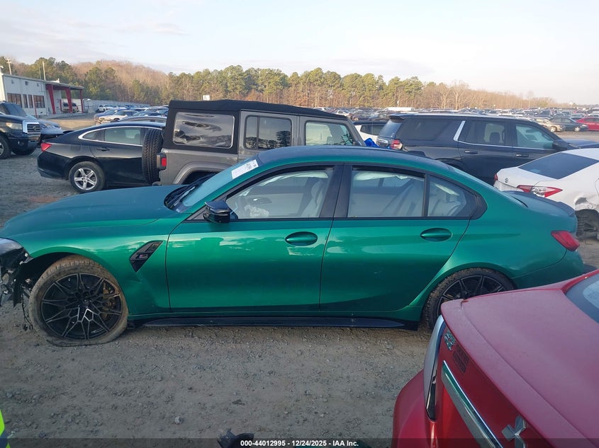 2024 BMW M3 Competition xDrive VIN: WBS43AY01RFS41684 Lot: 44012995