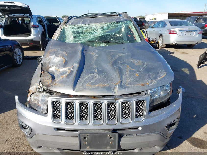 VIN 1C4NJCEA5HD141253 2017 JEEP COMPASS HIGH ALTITUDE FWD
