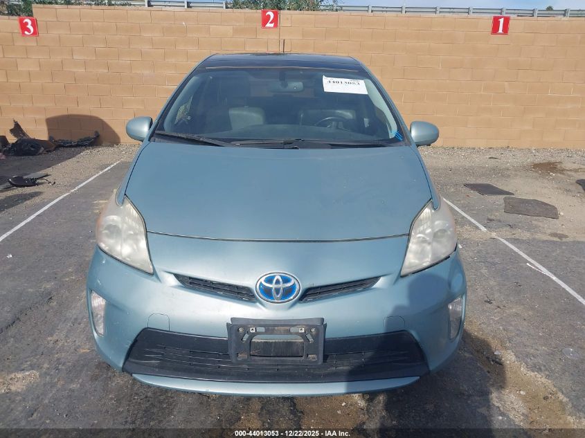 2012 Toyota Prius Four VIN: JTDKN3DU0C5513300 Lot: 44013053