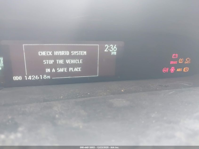 2012 Toyota Prius Four VIN: JTDKN3DU0C5513300 Lot: 44013053