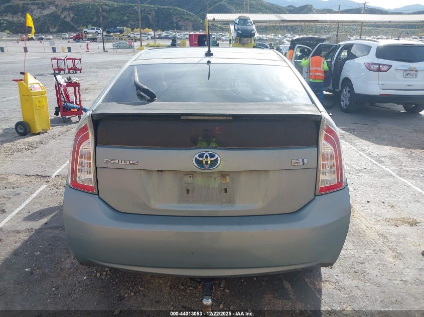 2012 Toyota Prius Four VIN: JTDKN3DU0C5513300 Lot: 44013053