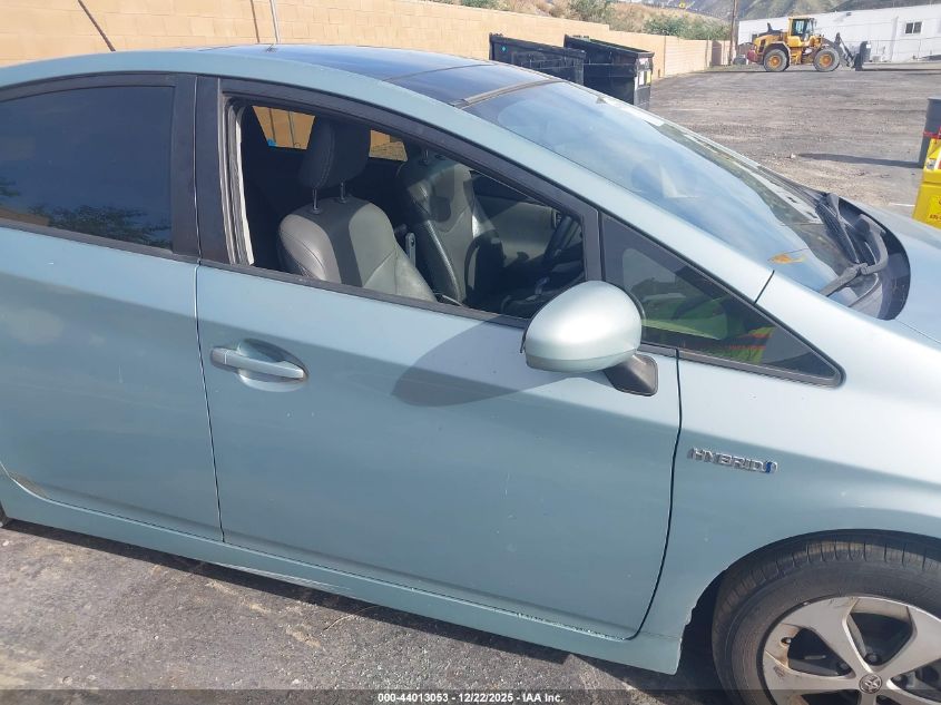 2012 Toyota Prius Four VIN: JTDKN3DU0C5513300 Lot: 44013053