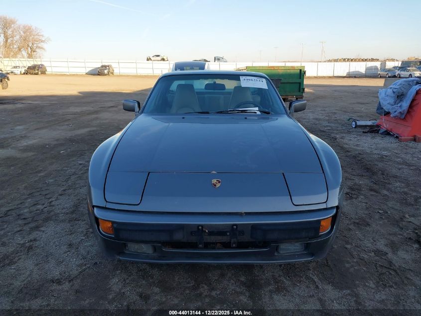 1985 Porsche 944 VIN: WP0AA0946FN453428 Lot: 44013144