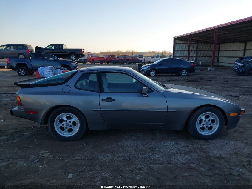 1985 Porsche 944 VIN: WP0AA0946FN453428 Lot: 44013144