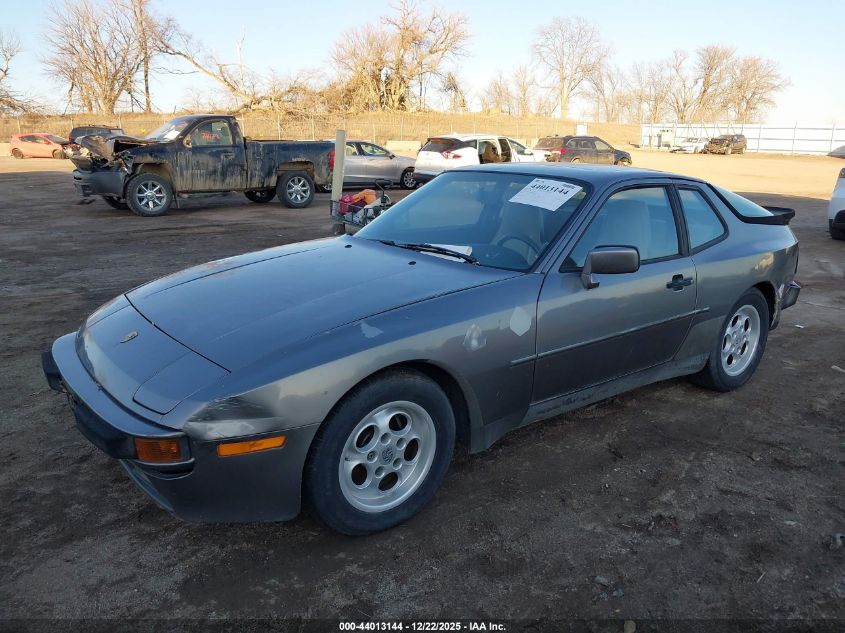 1985 Porsche 944 VIN: WP0AA0946FN453428 Lot: 44013144