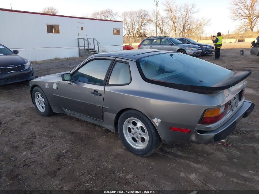 1985 Porsche 944 VIN: WP0AA0946FN453428 Lot: 44013144