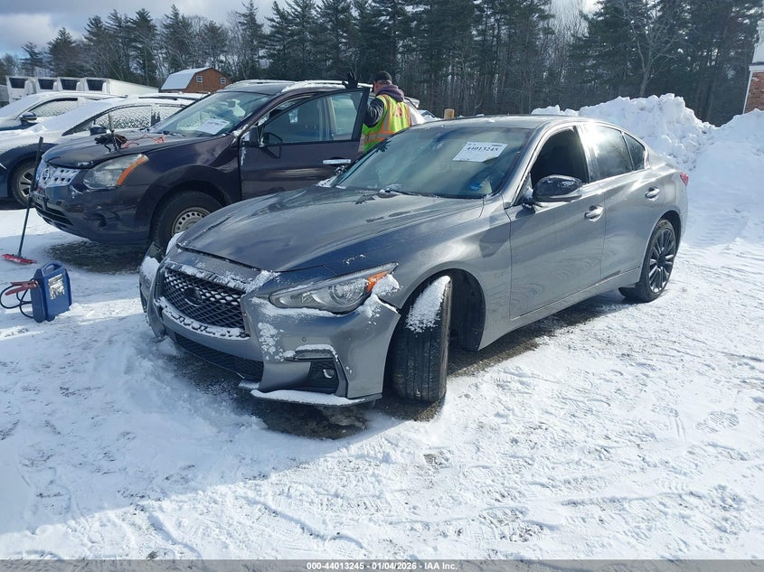 2018 Infiniti Q50 3.0T Red Sport 400
