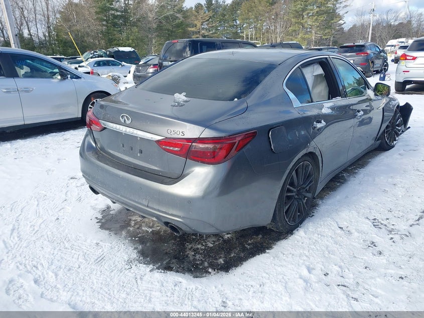 2018 Infiniti Q50 3.0T Red Sport 400
