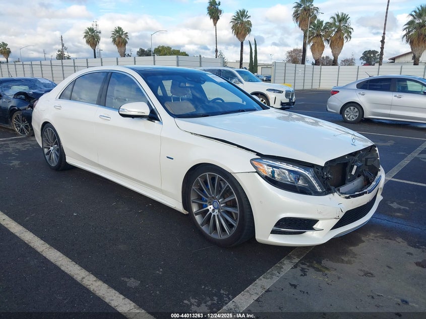 2017 Mercedes-Benz S 550E Plug-In Hybrid