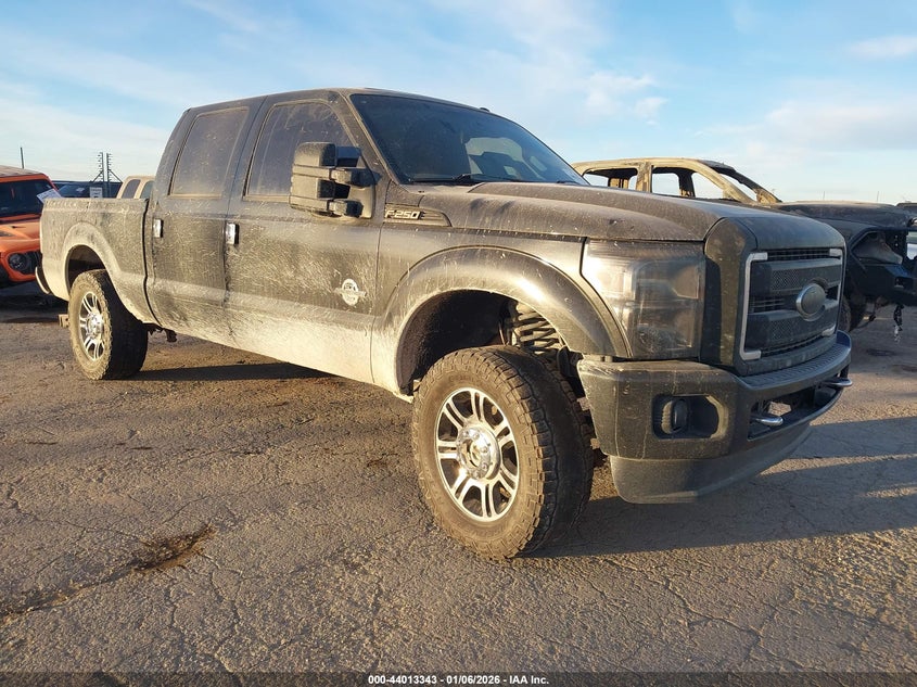 1FT7W2BTXEEA09055 2014 Ford F-250 Lariat auction photo 1