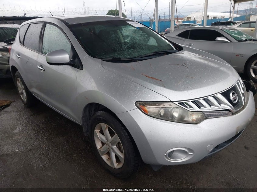 JN8AZ18U29W024189 2009 Nissan Murano S auction photo 1