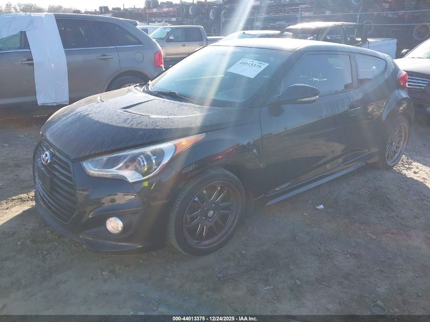 2014 Hyundai Veloster Turbo W/Black
