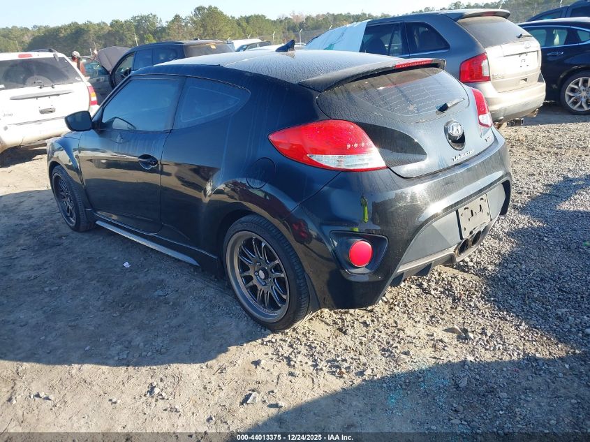 2014 Hyundai Veloster Turbo W/Black