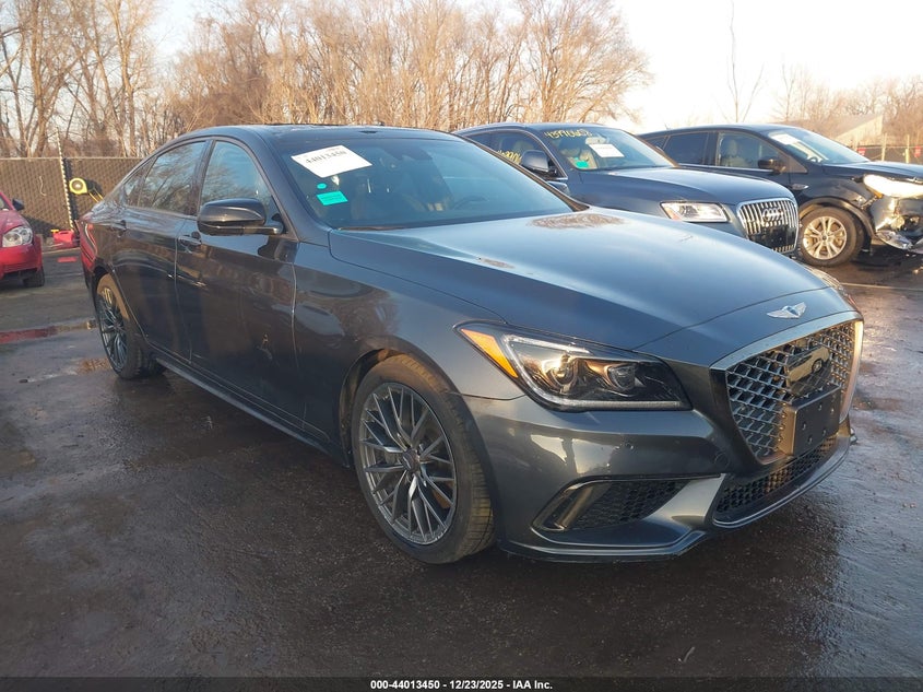 KMHGN4JB0JU252991 2018 Genesis G80 3.3T Sport auction photo 1
