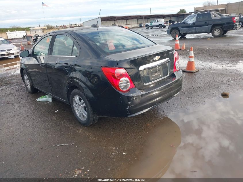 2016 Chevrolet Sonic Lt Auto VIN: 1G1JC5SH0G4107427 Lot: 44013487
