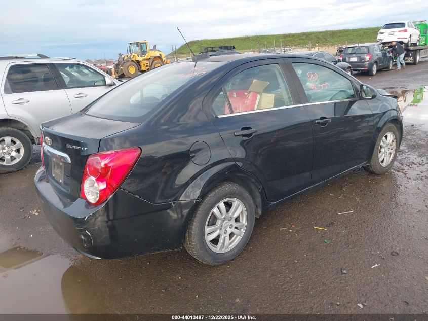 2016 Chevrolet Sonic Lt Auto VIN: 1G1JC5SH0G4107427 Lot: 44013487