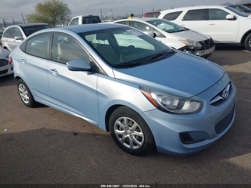 KMHCT4AE3EU707109 2014 Hyundai Accent Gls auction photo 1