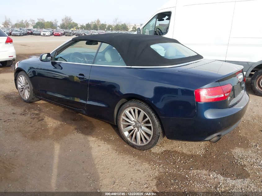 2010 Audi A5 2.0T Premium VIN: WAULFAFH4AN021725 Lot: 44013745
