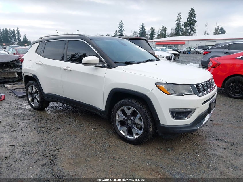 3C4NJDCB4KT596419 2019 Jeep Compass Limited 4X4 auction photo 1