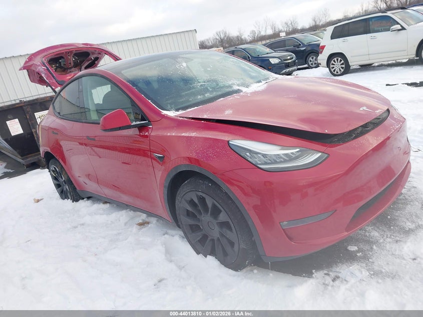 7SAYGDEEXNF364397 2022 Tesla Model Y Long Range Dual Motor All-Wheel Drive auction photo 1