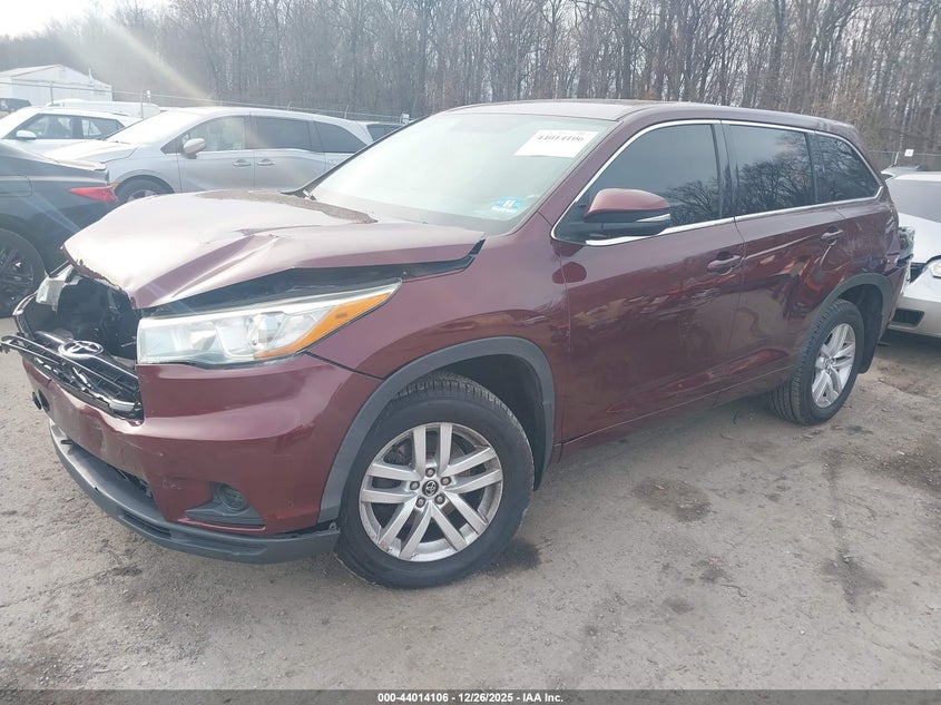 2016 Toyota Highlander Le V6