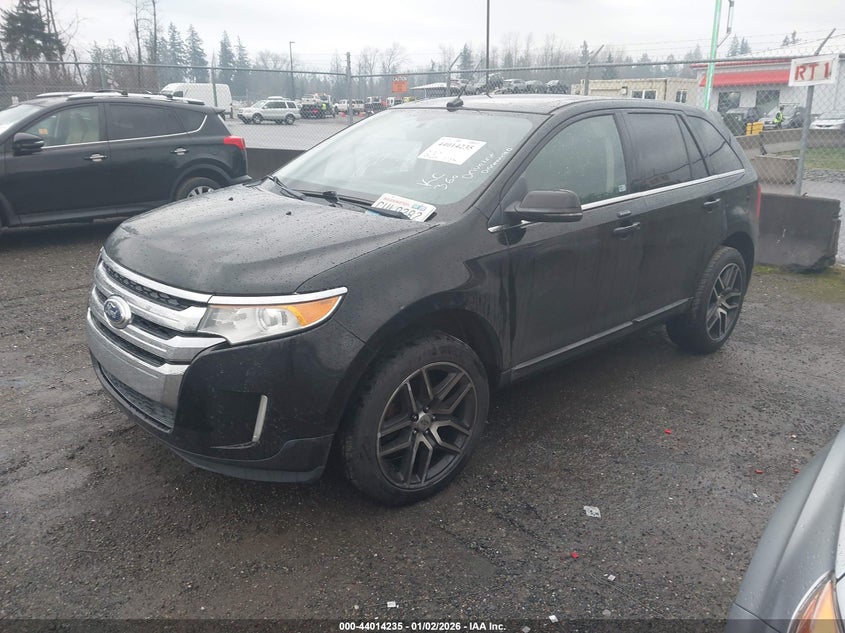 Vin: 2fmdk4kc8cba30033, lot: 44509991, ford edge limited 20122