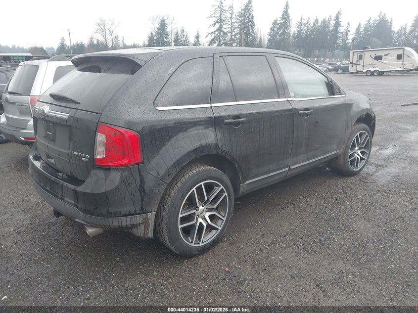 Vin: 2fmdk4kc8cba30033, lot: 44509991, ford edge limited 20124