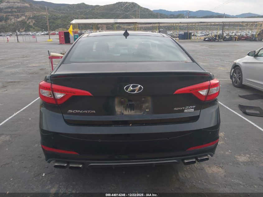 2015 Hyundai Sonata Limited 2.0T VIN: 5NPE34AB2FH142639 Lot: 44014246