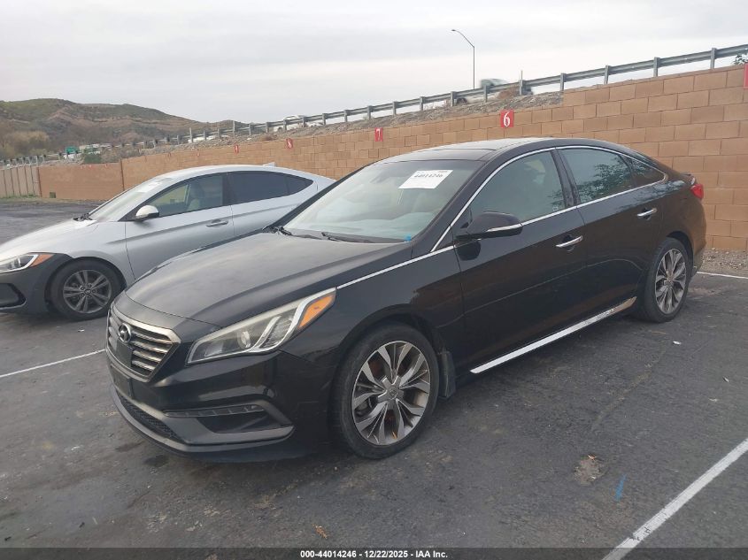 2015 Hyundai Sonata Limited 2.0T VIN: 5NPE34AB2FH142639 Lot: 44014246