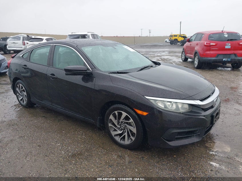 2HGFC2F74JH511128 2018 Honda Civic Ex auction photo 1