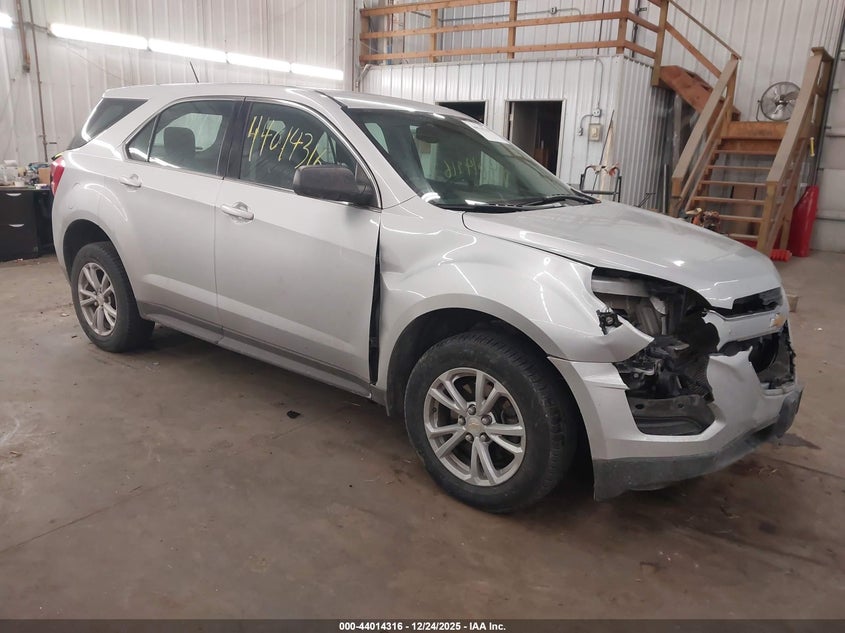 2GNFLEEK6H6195945 2017 Chevrolet Equinox Ls auction photo 1