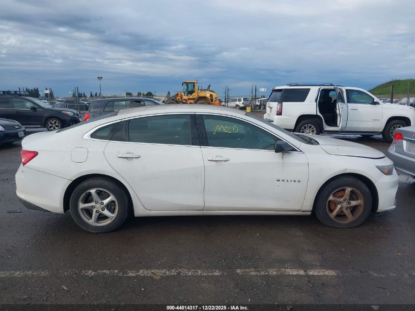 2017 Chevrolet Malibu Ls VIN: 1G1ZB5ST3HF157254 Lot: 44014317