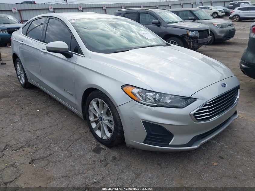 3FA6P0LU8KR159376 2019 Ford Fusion Hybrid Se auction photo 1
