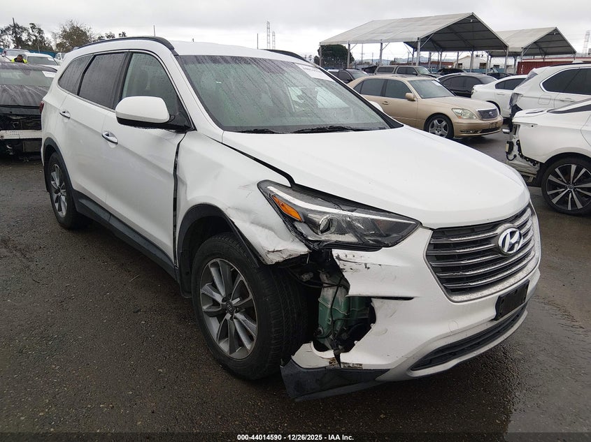 KM8SM4HF0HU245071 2017 Hyundai Santa Fe Se auction photo 1