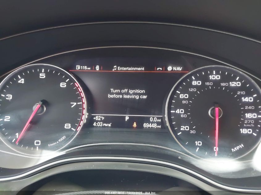 2013 Audi A6 2.0T Premium VIN: WAUGFAFC0DN082631 Lot: 44014633