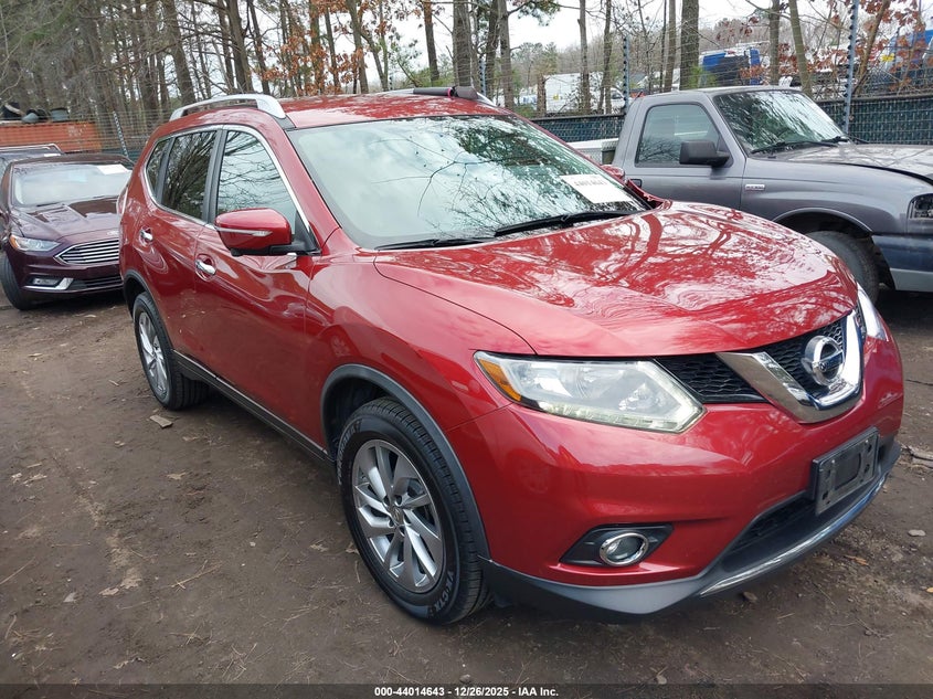 5N1AT2MVXEC756546 2014 Nissan Rogue Sl auction photo 1