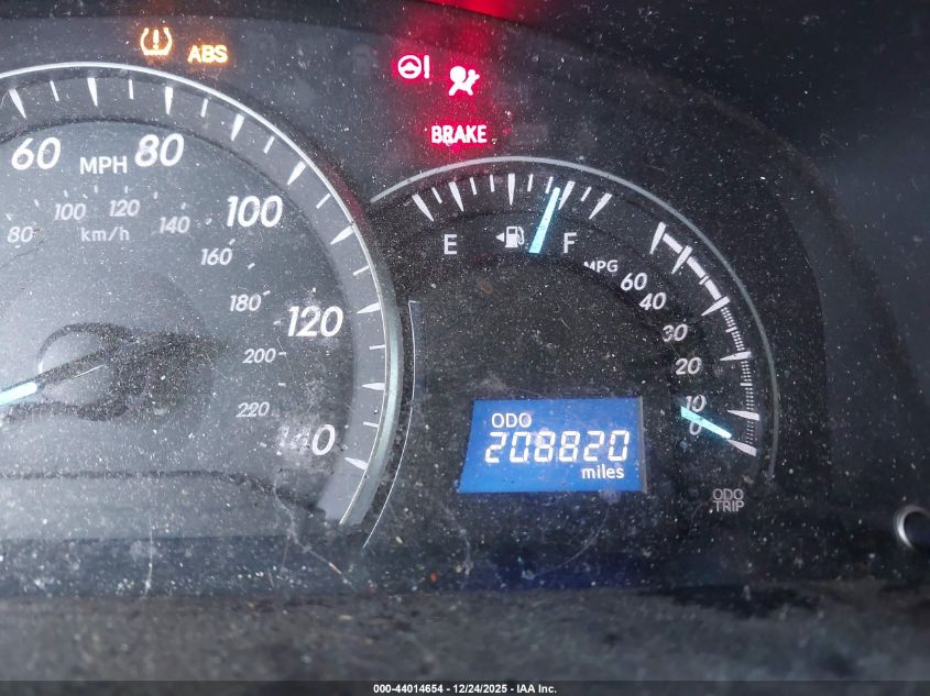 2012 Toyota Camry Le VIN: 4T1BF1FK3CU587843 Lot: 44014654