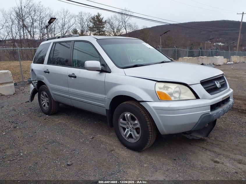 2HKYF18403H583885 2003 Honda Pilot Ex auction photo 1
