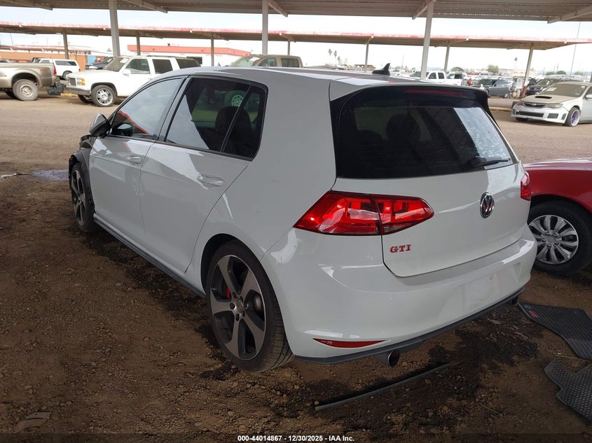 2017 Volkswagen Golf Gti Autobahn 4-Door/S 4-Door/Se 4-Door/Sport 4-Door
