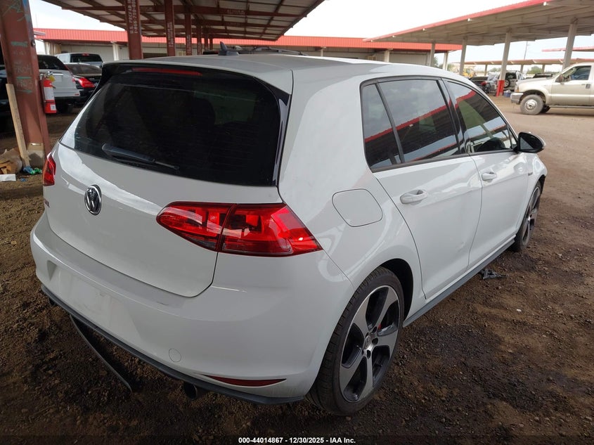 2017 Volkswagen Golf Gti Autobahn 4-Door/S 4-Door/Se 4-Door/Sport 4-Door